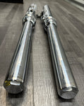 HARLEY CHROME 49MM DUAL DISC FORK LEGS