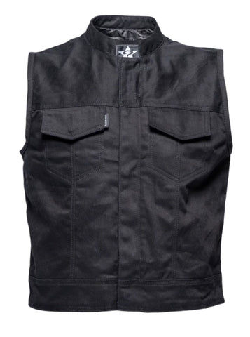 Unknown Industries BLACK ALL DENIM VEST