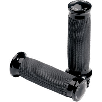 Performance Machine Contour Renthal Wrapped Grips-Black